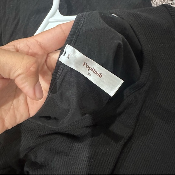 Popilush The Shapewear Bodycon Dress with Built in Shapewear Long Sleeve Dresses - Picture 4 of 4